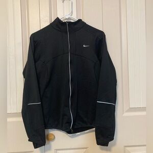 Black Nike zip up jacket